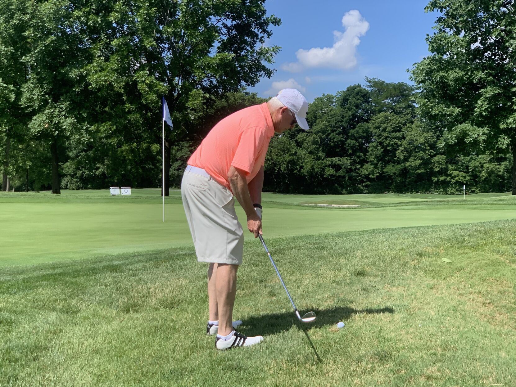 6/28/21 Inaugural Tee off for Tyler, Bill Dinsmore